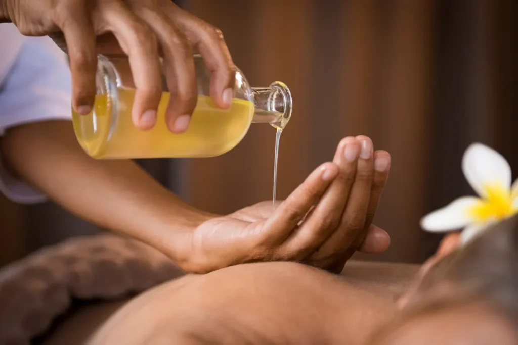 Hot Oil Massage